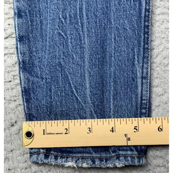 Abercrombie & Fitch Womens Size 26/2 The Skinny High Rise Curve Love Button Fly - Picture 5 of 10